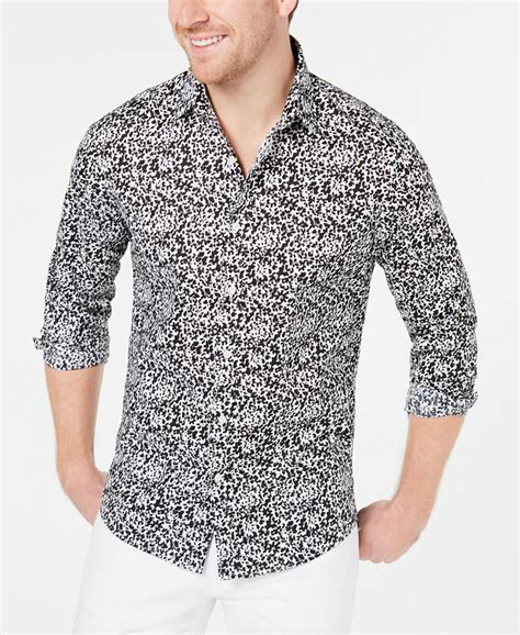 michael kors tee shirt mens|Michael Kors men's stretch shirt.